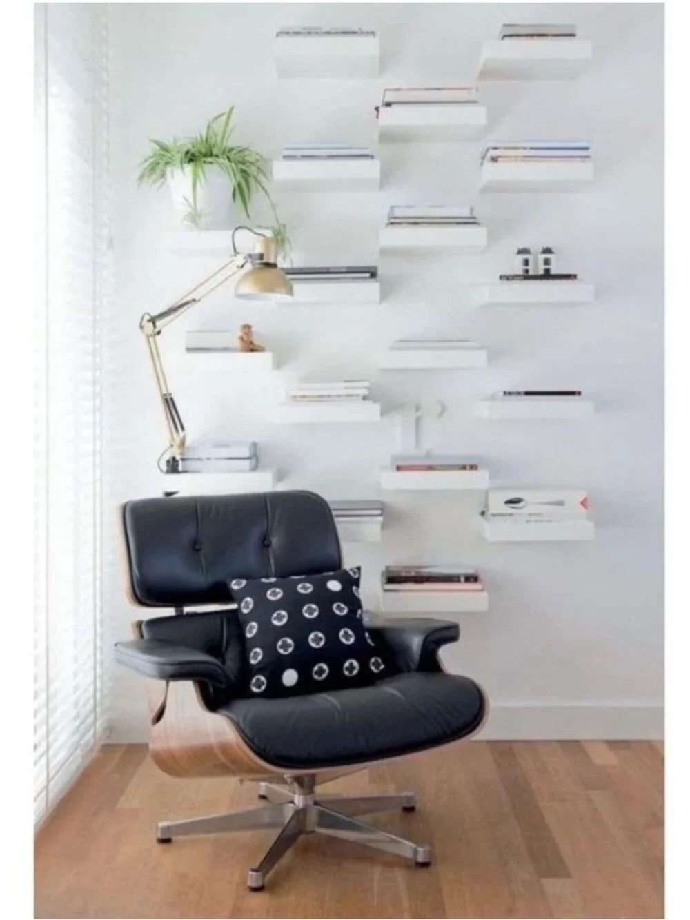 IKEA 2-Pk of White Lack Floating Wall Shelves 30x26 cm (11 3/4x10 1/4
